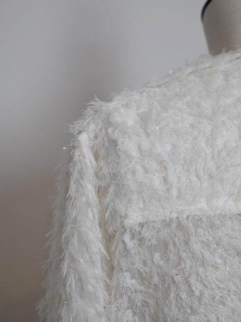 fluffy dress shirt